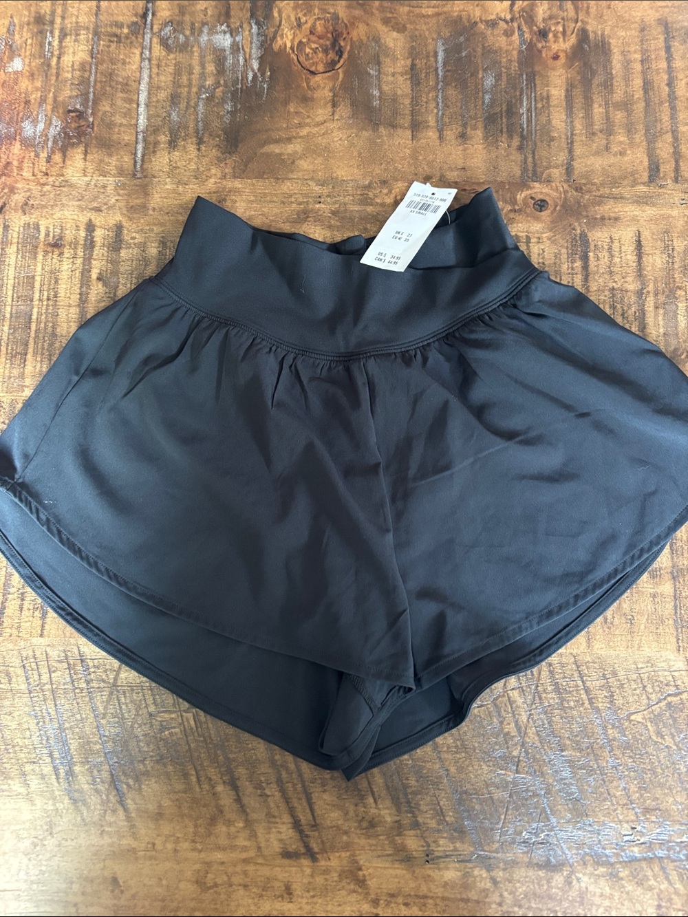 NWT Gilly Hicks Black Women's High-Waist Active Shorts